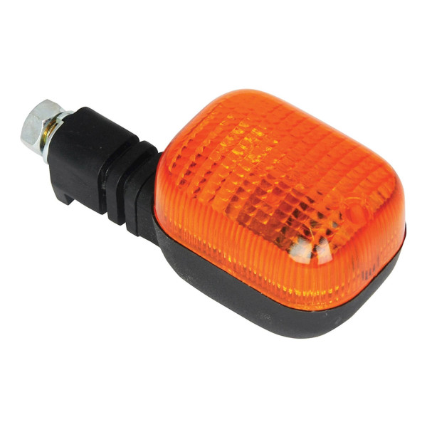 Bike It Bike it universal flexi stem indicators with black body and amber lens - #014